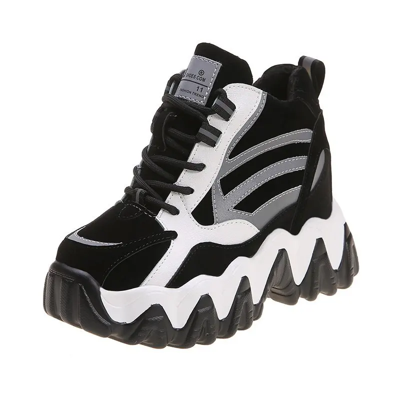 
zapatos mujer high heel Comfortable Platform Sneakers Walking Shoes Women zapatillas de moda zapatos-femenin 