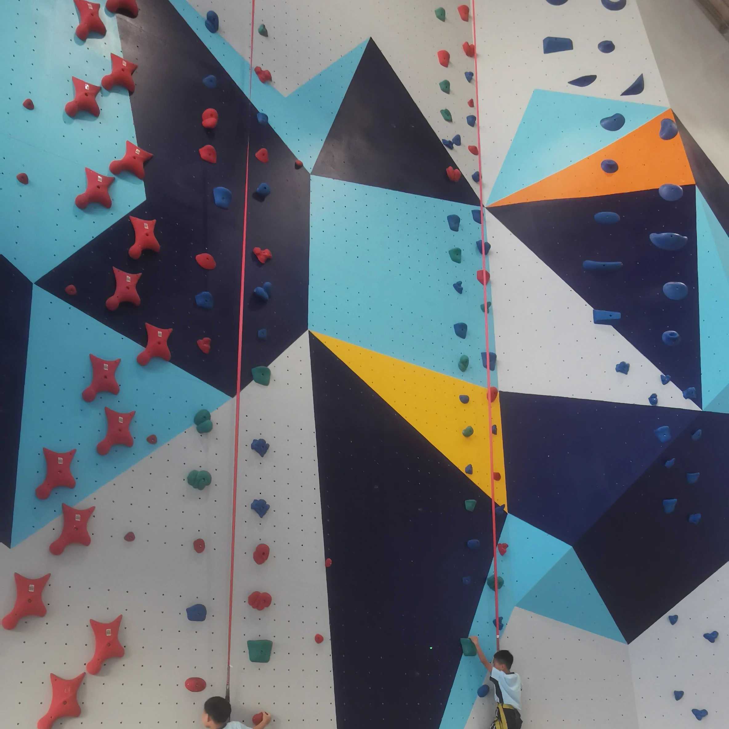 Indoor Sports and entertainment adult and kids climbing Macros and volumes