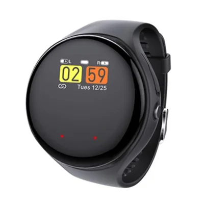 
Drop shipping Smart watches for sale Newly Arrival ce rohs Wireless Earbphone Two in one round Smart Watches with earbuds 