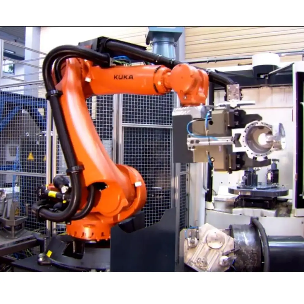 6 Axis Pick and Place Robot Arm Industrial Robotic KUKA Handling KR20 R1810 With Gripper Or Robot Fixture Accessories In Plant