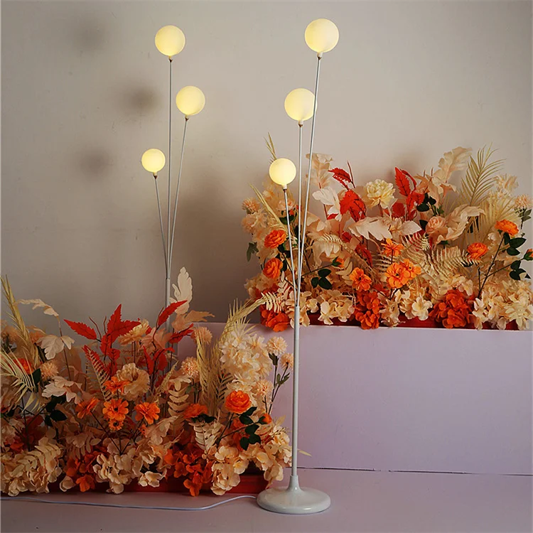 Wedding Props Iron Butterfly Road Lead Light Ornaments Luminous Road Led Wedding Lights