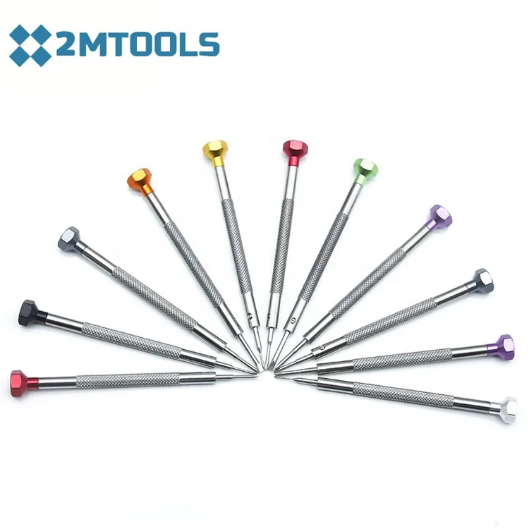 High quality Precise Slotted Cross Screwdriver Stainless Steel Watch Repair  Screwdrivers for Watchmaker