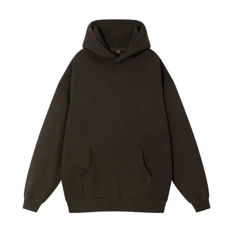 French Terry Mens Wholesale 100% Cotton Vintage Acid Washed Oversized Hoodies