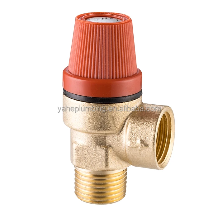 WARS CE approved high quality boiler safety1/2' BSP 3bar 6bar High Quality brass relief valve for wall hanging furnace heater