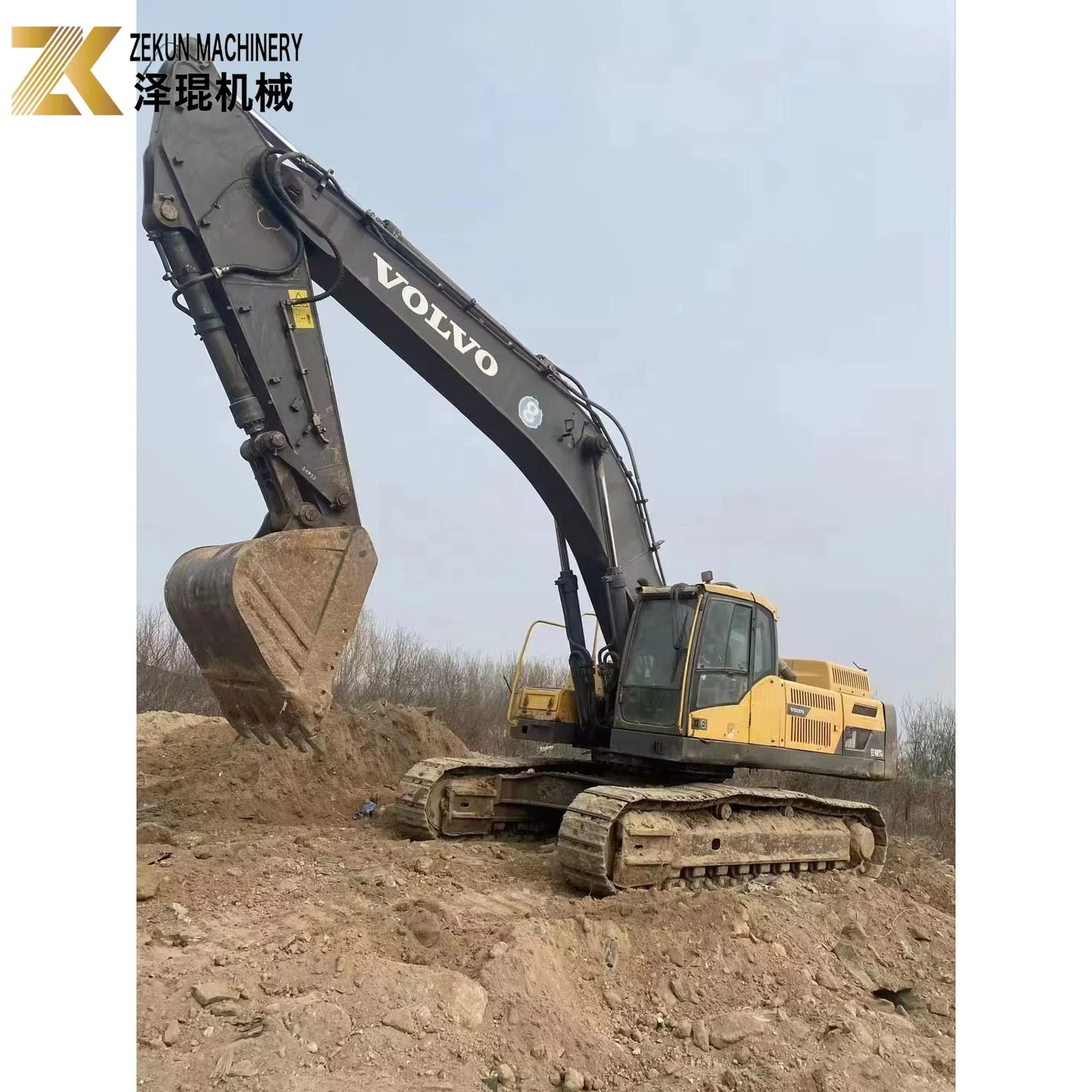 48 Ton Big Bucket volvo ec480 Used Volvo 480 Excavator For Sale EC480DL