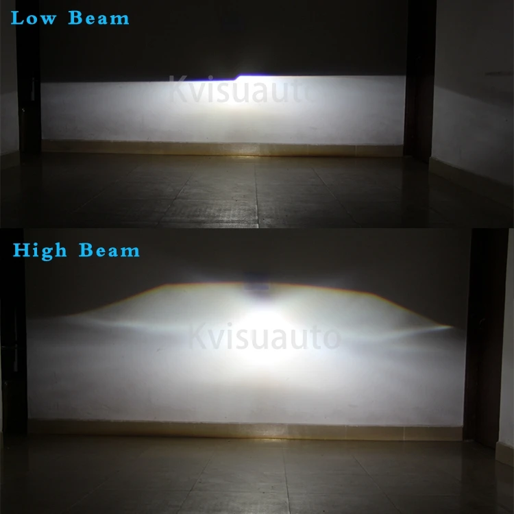 CQL 2.5 Inch H1 H7 H11 Universal Bi Xenon HID Projector Lens with center ring 3 inch CB shroud