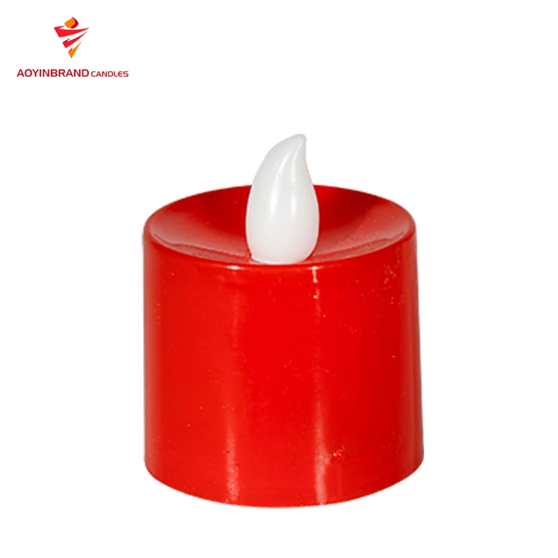 Best selling products in europe decorations color chargeable candles led electric flameless tealight candle