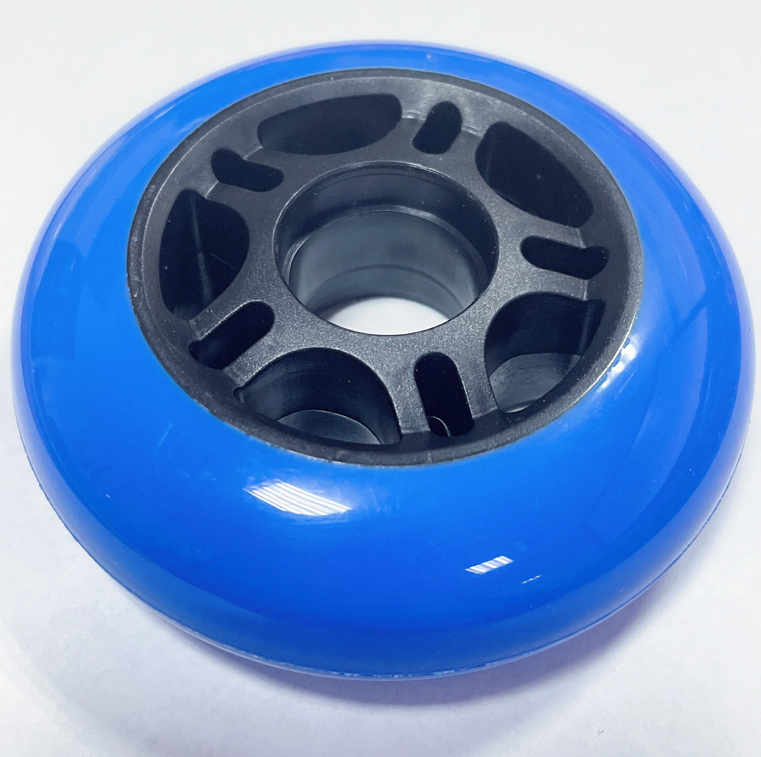 factory wholesale PU skate wheels inline skate wheels hockey skate wheels 80A-85A 80mm x 24mm for teenagers/adults skate shoes