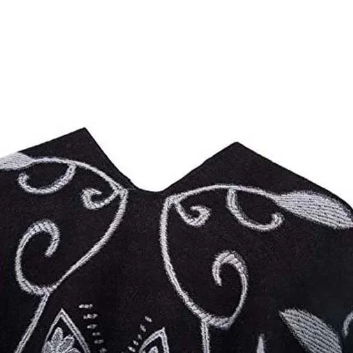 Hot Selling Wool Polyester Material Fashion Men Winter Woman Cashmere Blanket Shawl Cloak Women