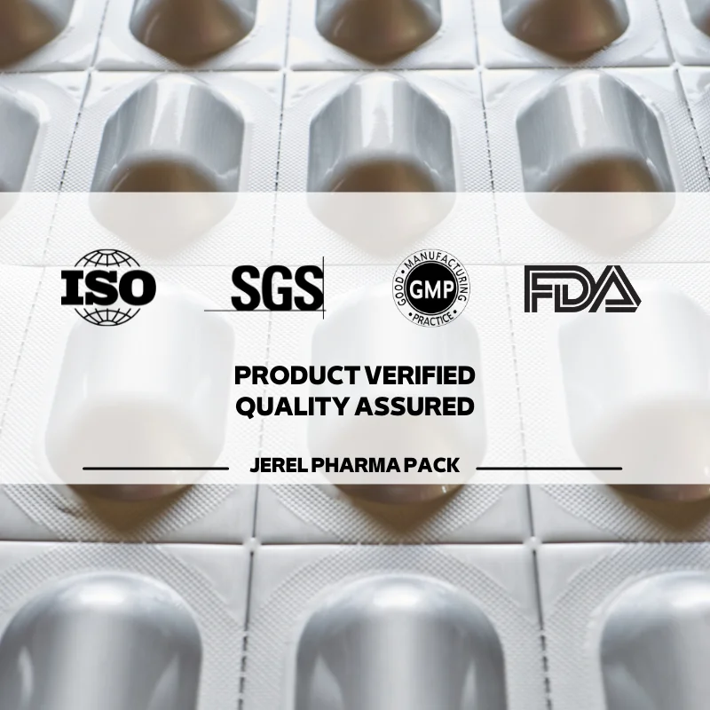 JEREL tablet capsule packaging ptp aluminum foil pack medic pack aluminum foil