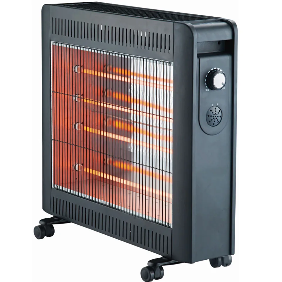 2023 new Thermostat Quartz Heaters Electric Room IR far infrared heating 2200W portable