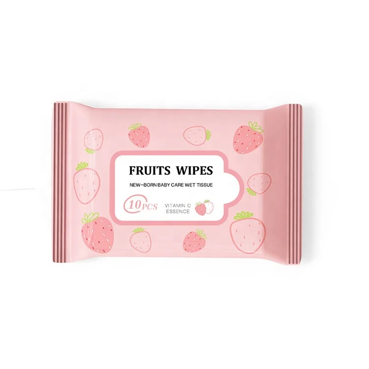 Wholesale Custom Non Woven Face Towel Soft And Removable Natural Vitamin C White Wet Disposable Face Towel