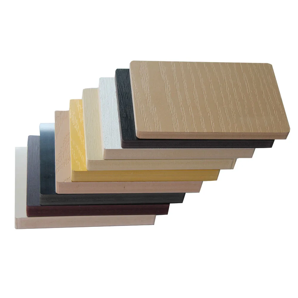 lead free 4x8 embossed pvc wood plastic foam board for outdoor used