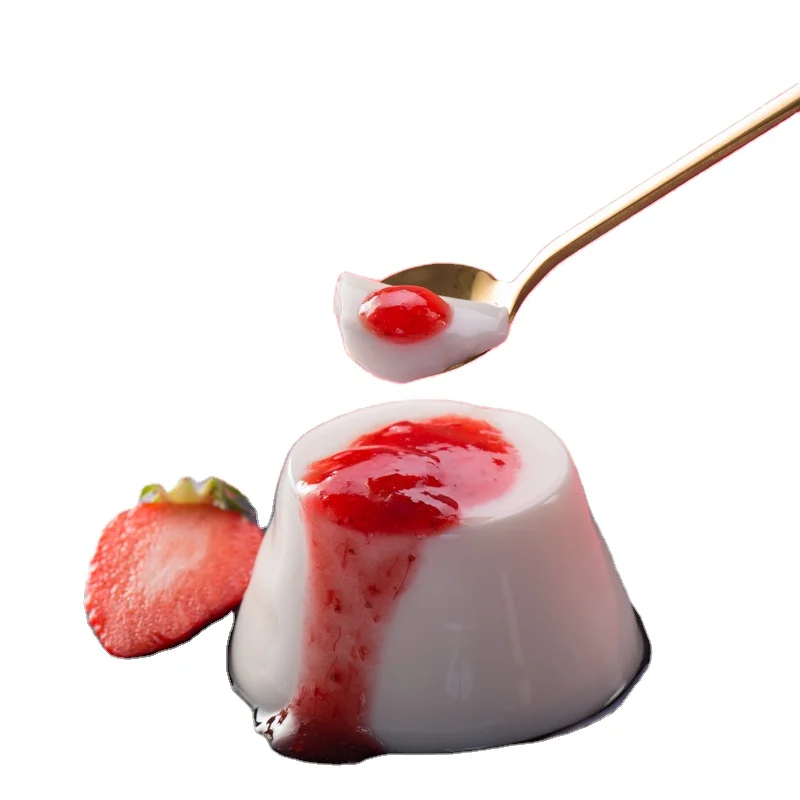 China Wholesale  Coconut Jelly Fruit Strawberry Jam Jelly Pudding 125 g
