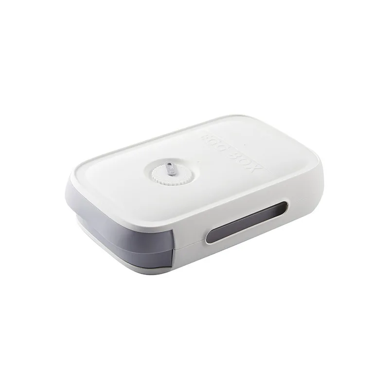 Refrigerator convenient plastic kitchen food egg holder with lids food fridge food-grade containers wholesale storage box