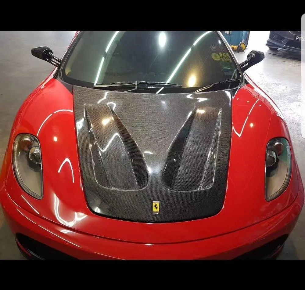  GT СТИЛЬ УГЛЕРОДНЫЙ капот/капот для Ferrari 430
