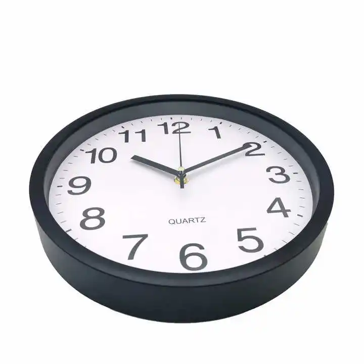 Hot selling Home Decoration Plastic Wall Clock with low price