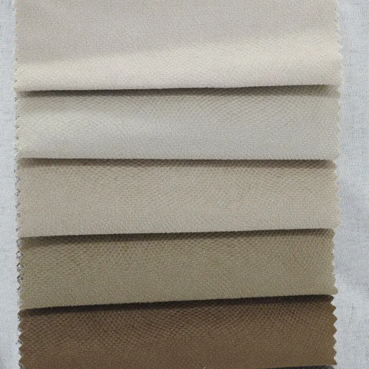 Wholesale Solid Color Versatile Breathable And Comfortable 100% Polyester Velvet Embossed Sofa Fabric