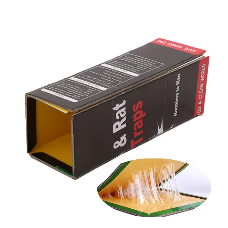 Enhanced Stickiness Rat & Mouse Traps Flying Snake Mouse Traps Sticky Pad Board Cockroach Killers
