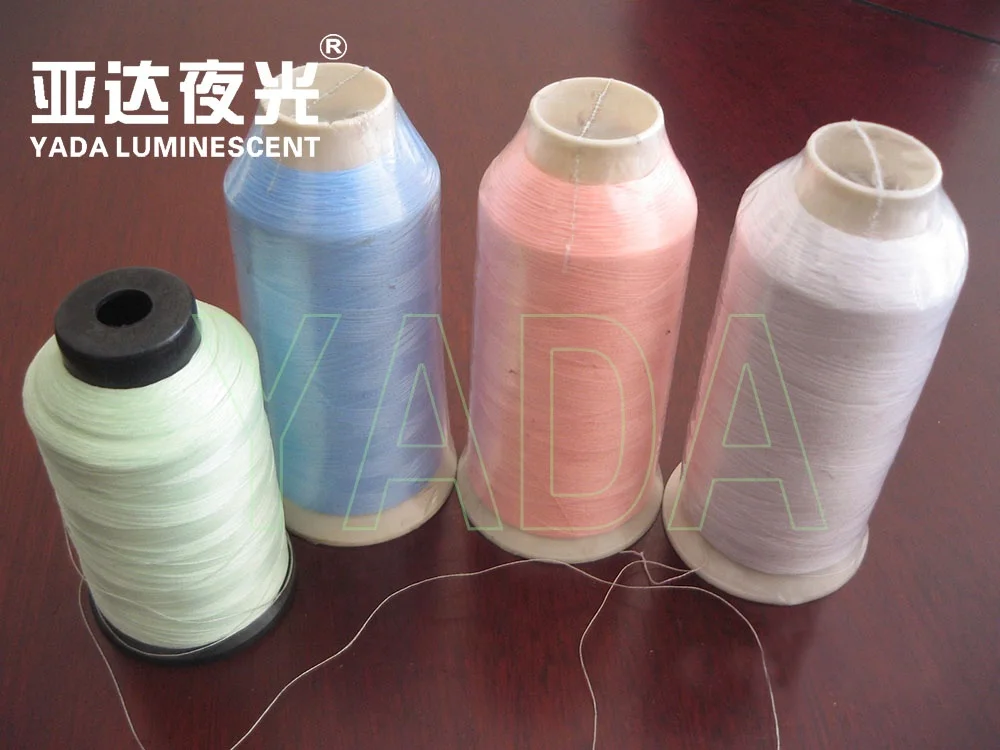 
luminescent yarn,glow fibre,glow in the dark fibre 