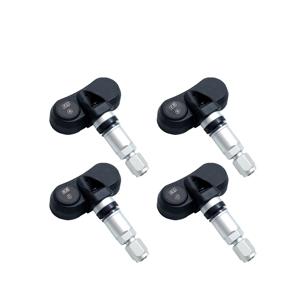 Car TPMS Tire Safety Monitoring System Solar Power Digital LCD Display Internal Tyre Pressure Sensor