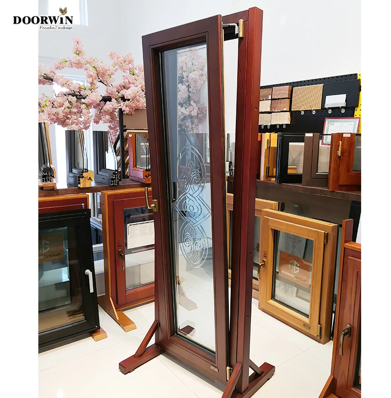  DOORWIN group китайское производство огромное наклонное и поворотное окно со стандартным стеклом