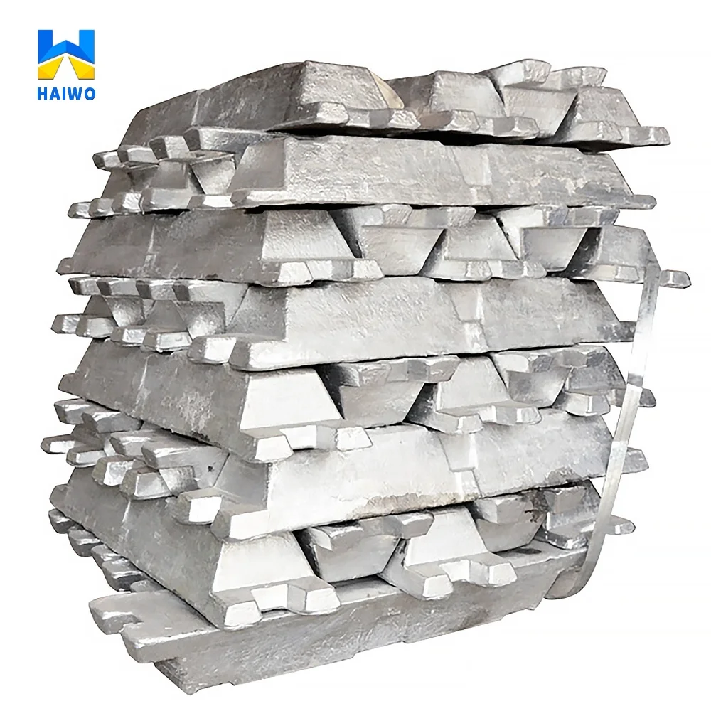 Factory Direct 99.99% ADC12 A7 alsi9cu3 113 High Quality Metal Pure Aluminum Ingot Price Application In Industry