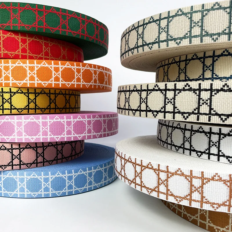 RW High Quality 1.5inch 2inch Width Cotton Canvas Webbing Tape Luggage Backpack Bag Belt Strap for Garment Clothing Accessories