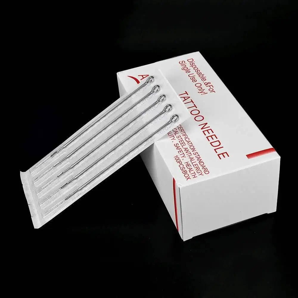 ATOMUS 50pcs tattoo needles 1203RL/M1/RM/F tattoo Needle disposable body art tattoo needle