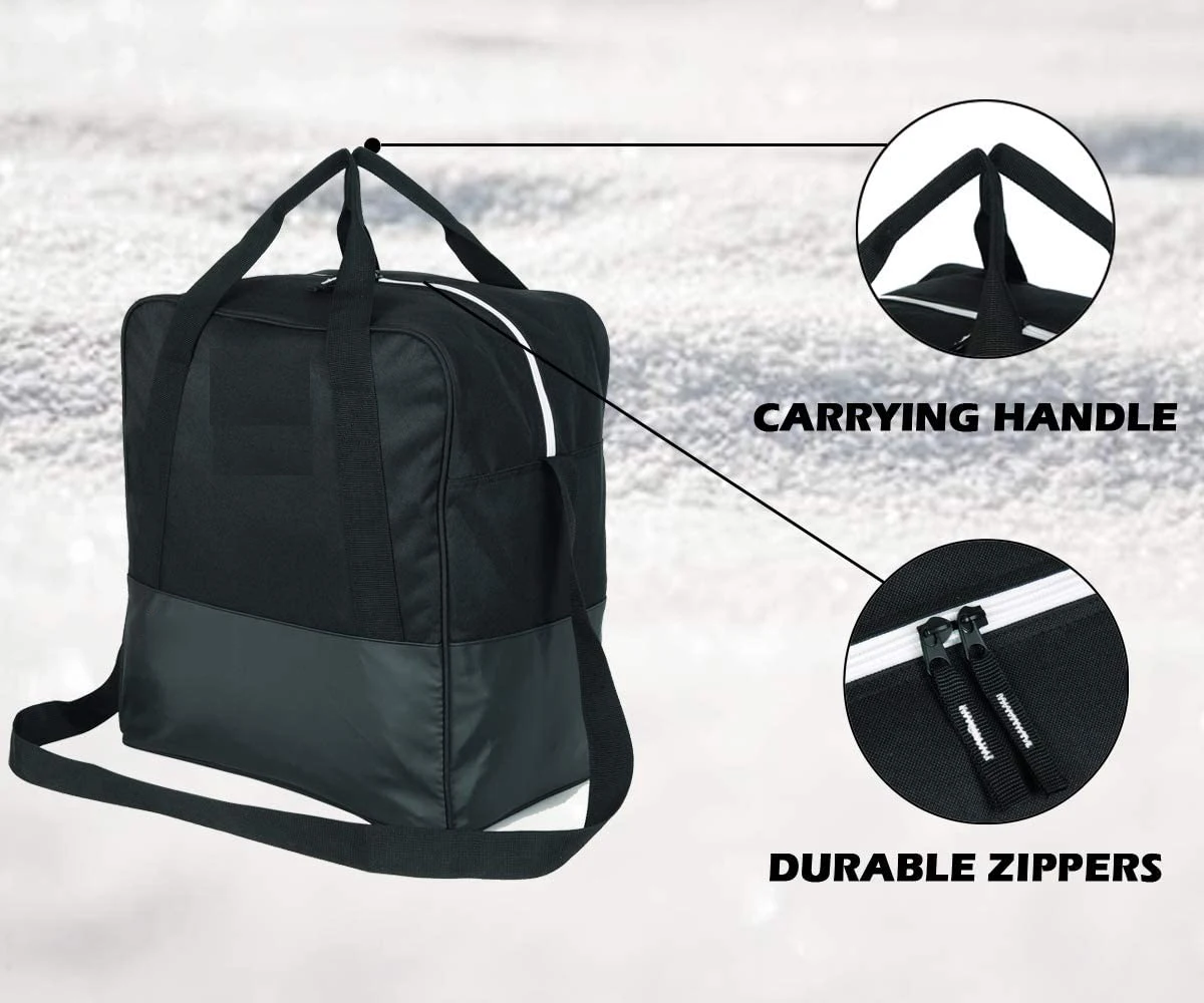 New Arrival Custom Padded Ski Bag and Boot Bag Combo Men Women Ski Travel Bags