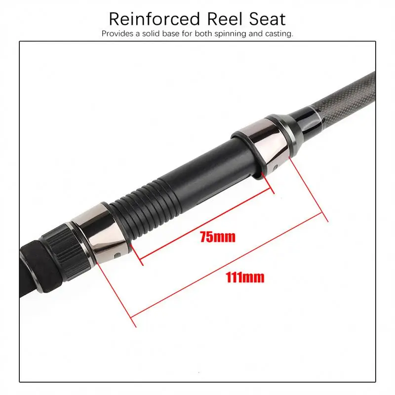Topline Precision Socket Design Crucian Carp Pole 2.7M 3M 2 Section 2.75-3.5Lbs High Quality Fishing Carp Pole