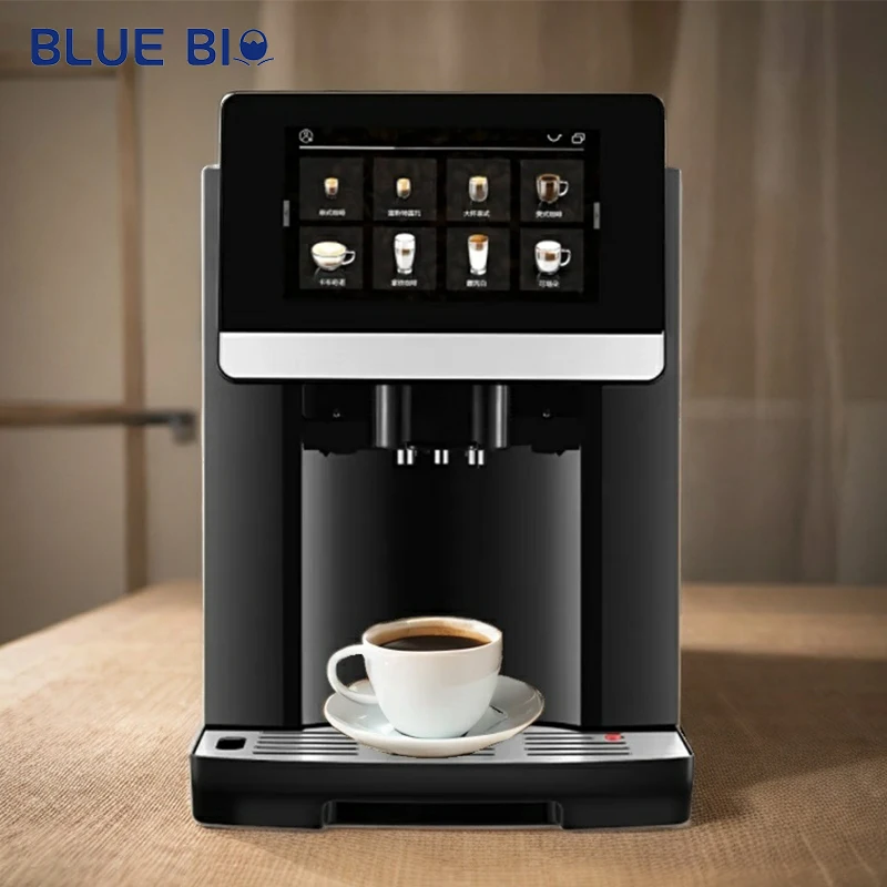 7-inch Intelligent Touchscreen Milk Foam Dual Outlet Italian Coffee Machine Fully Automatic Coffee Maker for home and commercial