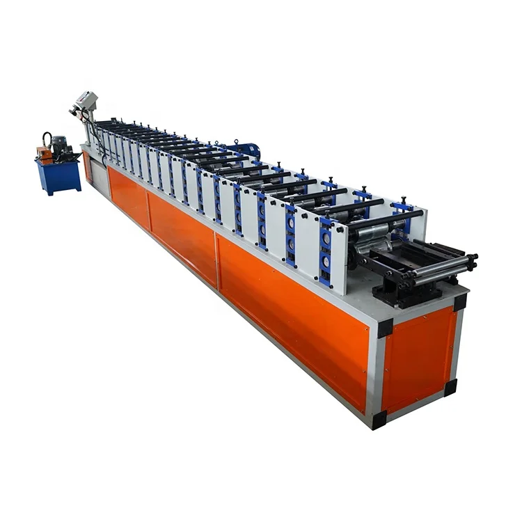 Steel door frame roll forming machine for container house
