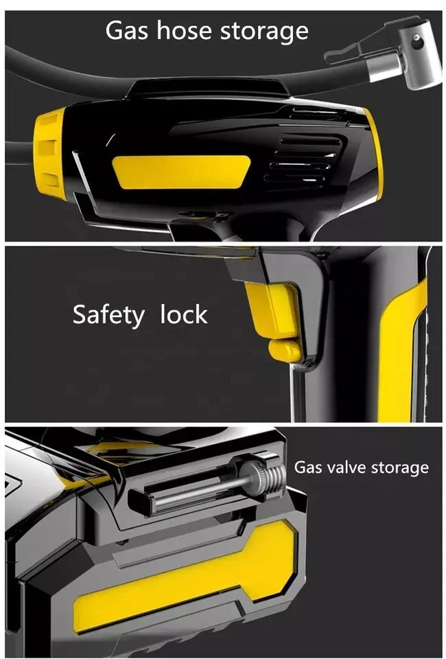 FIREEGG Hot Sale automatic cordless tire inflator Portable handheld for car air pump Car digital