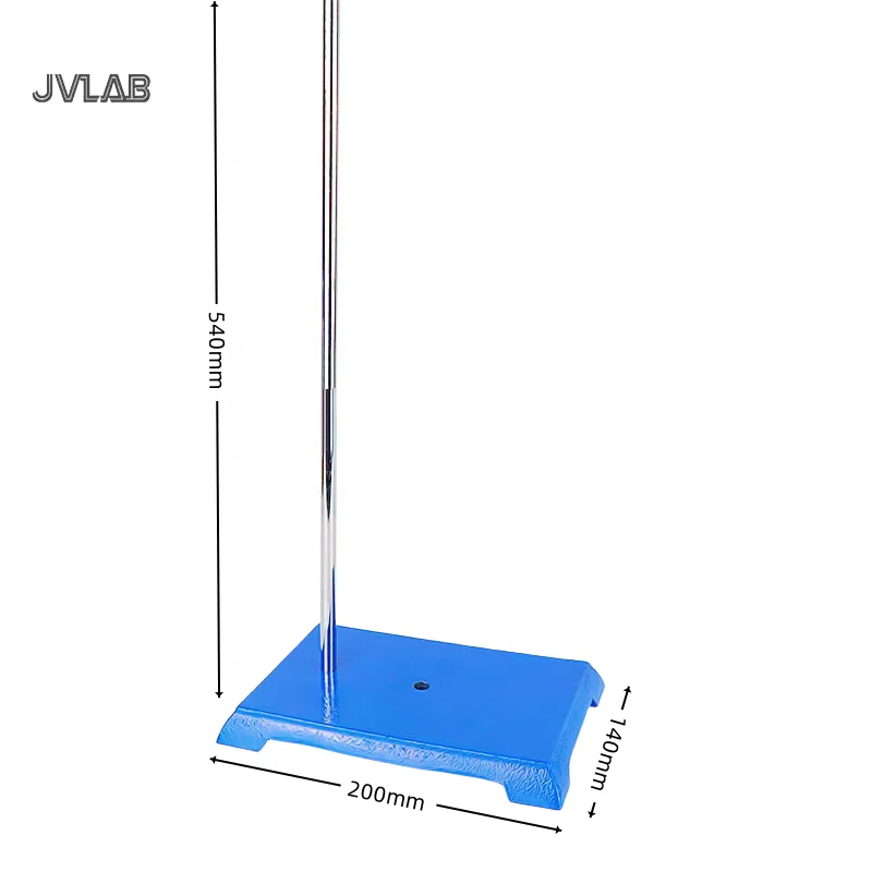 Лабораторное оборудование, чугунная металлическая лабораторная ретортная подставка для лабораторной стеклянной посуды