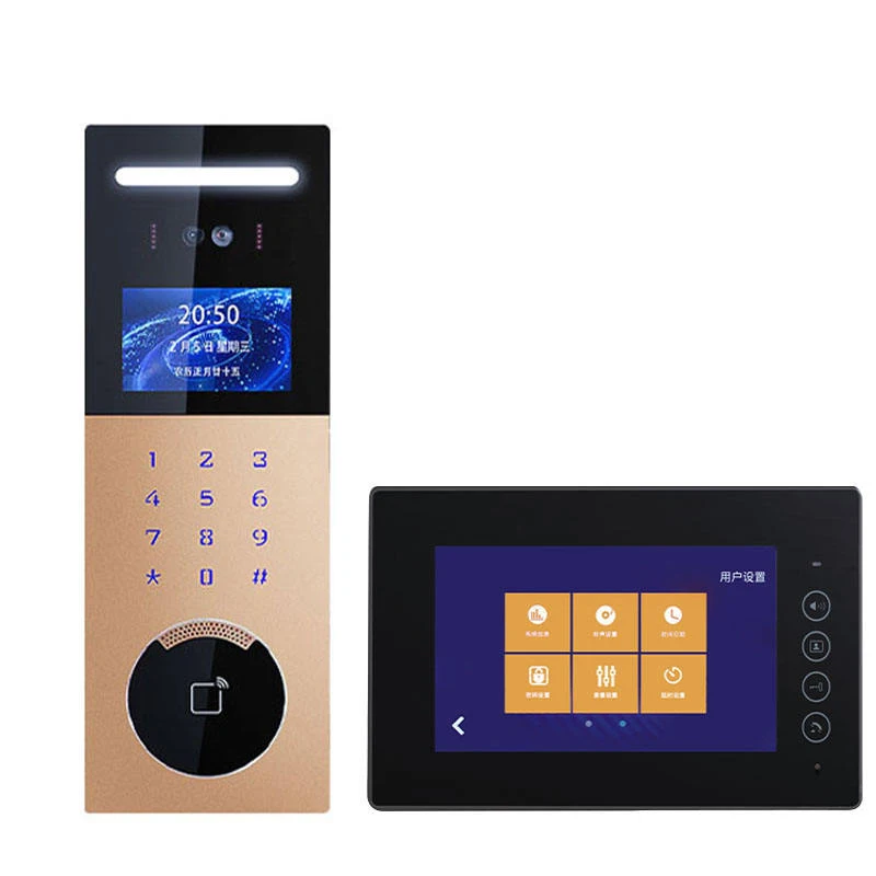 IP video intercom system telephone doorbell Villa Building Video intercom Video Intercom System For Apartments
