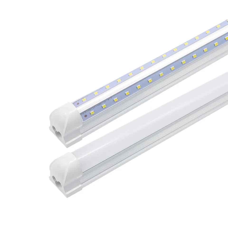  4FT 8FT Dual Line Chip V Shape T8 LED интегрированная
