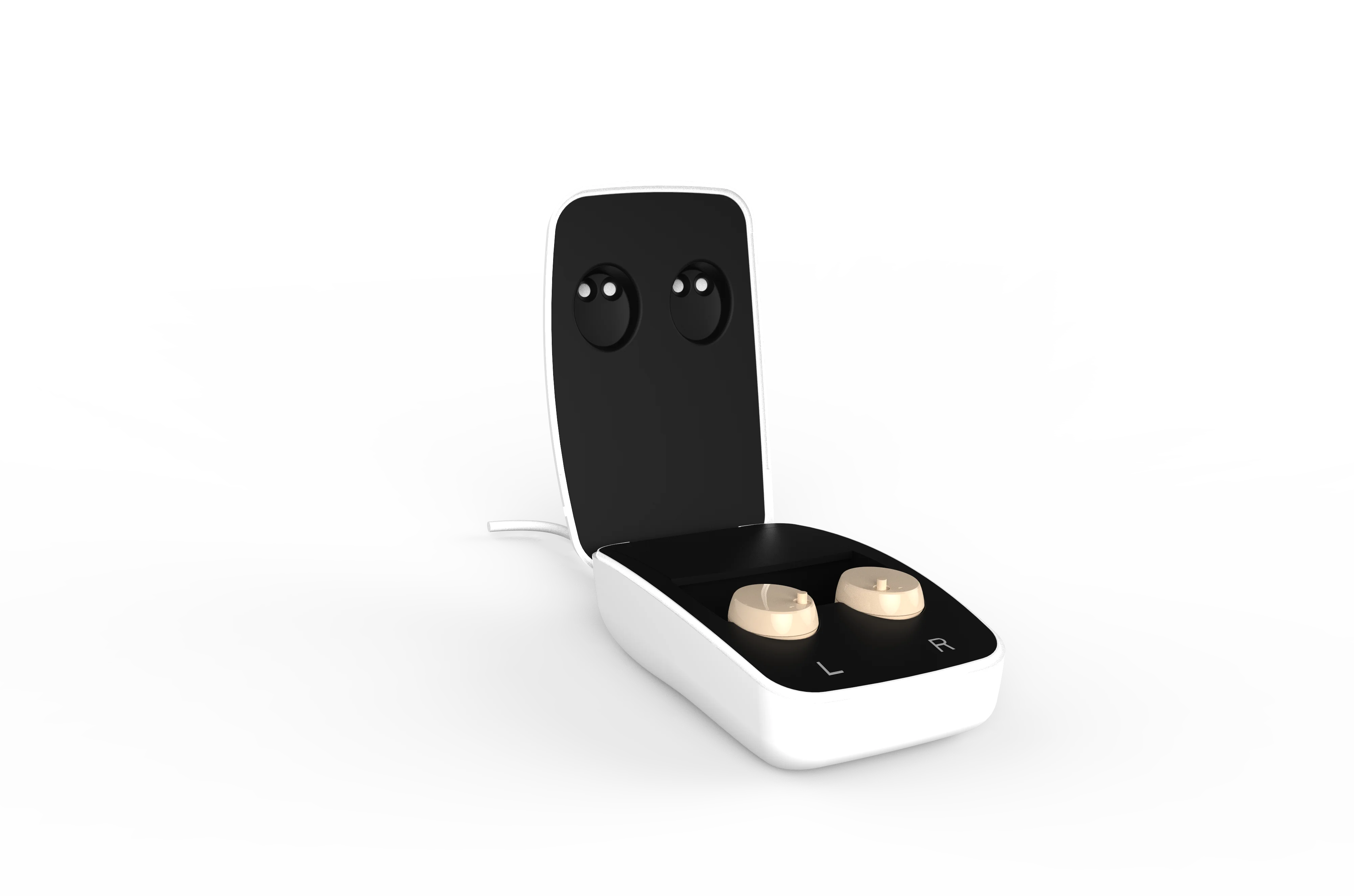 Digital Hearing Aid 2 Channels CIC Audio Sound Amplifier for Sales