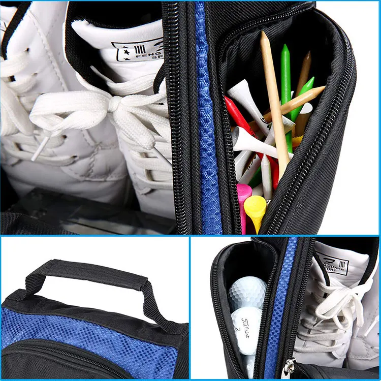 Wholesale Portable Dustproof Travel Shoe Packing Organizer Carry Tote Football Soccer Boot Golf Shoes Bag for Sport