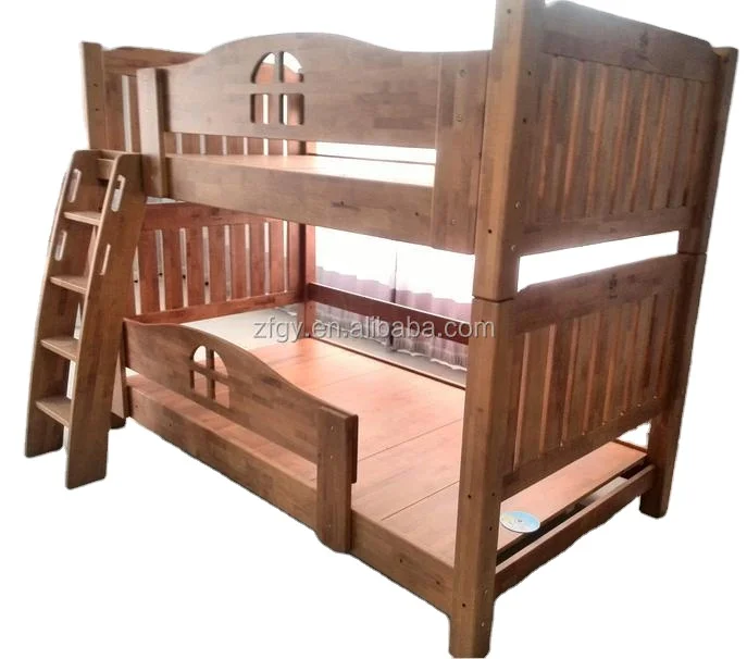 Stocked Birch wooden Kids bunk bed