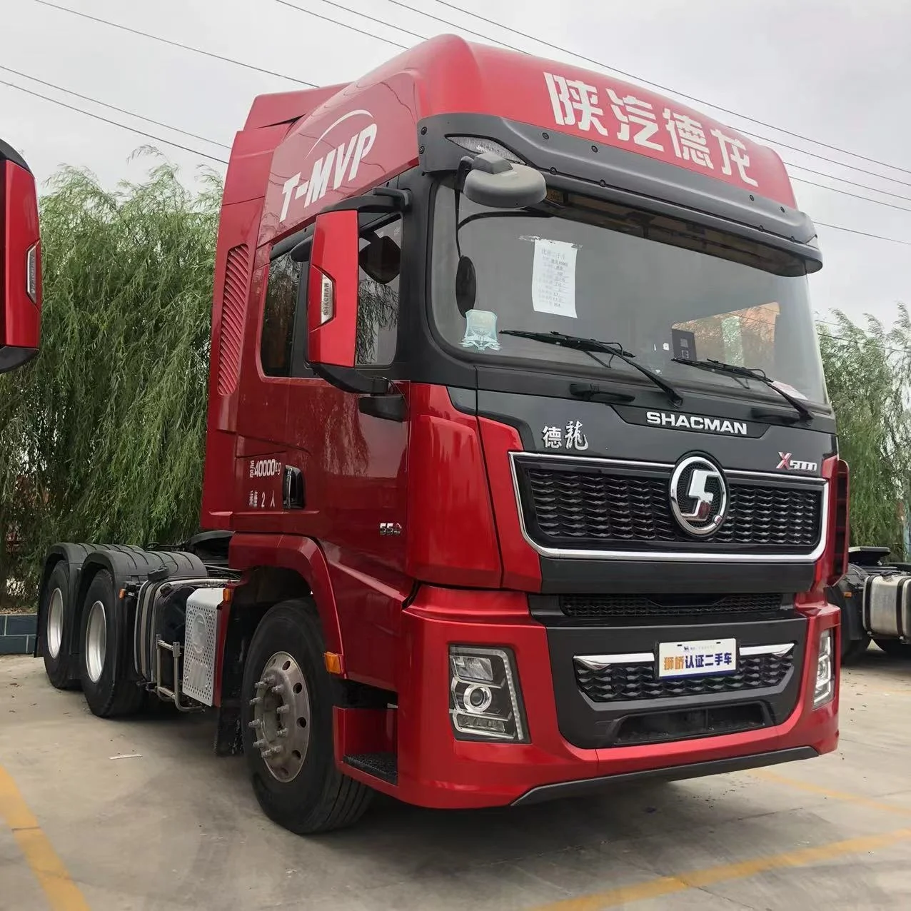 Хорошая цена на грузовик б/у Евро 4 евро 5 6 Shacman Delong M3000 X5000 6x4 Тракторные грузовики