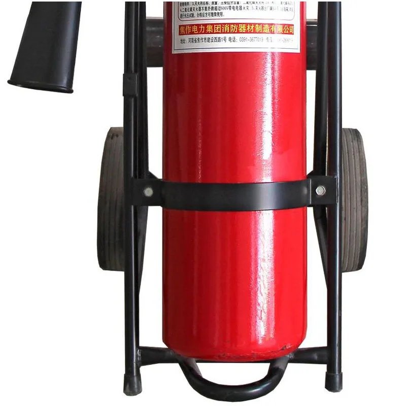 MT20/25/50 Fire protection high pressure gas fire fighting fire extinguisher co2 trolley supplier