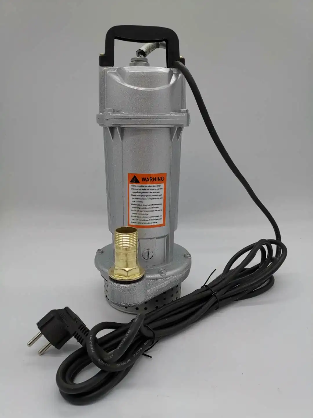 QDX Series 0.75kw 1hp High Pressure Submersible Irrigation Pump with 1.25 Inch Outlet OEM Motor Power Water Distribution-Pumps