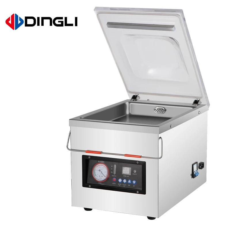 DZB-260 Household Food Meat Fish Fruit Sea Food Vacuum Sealer Vacuum Packaging Machine