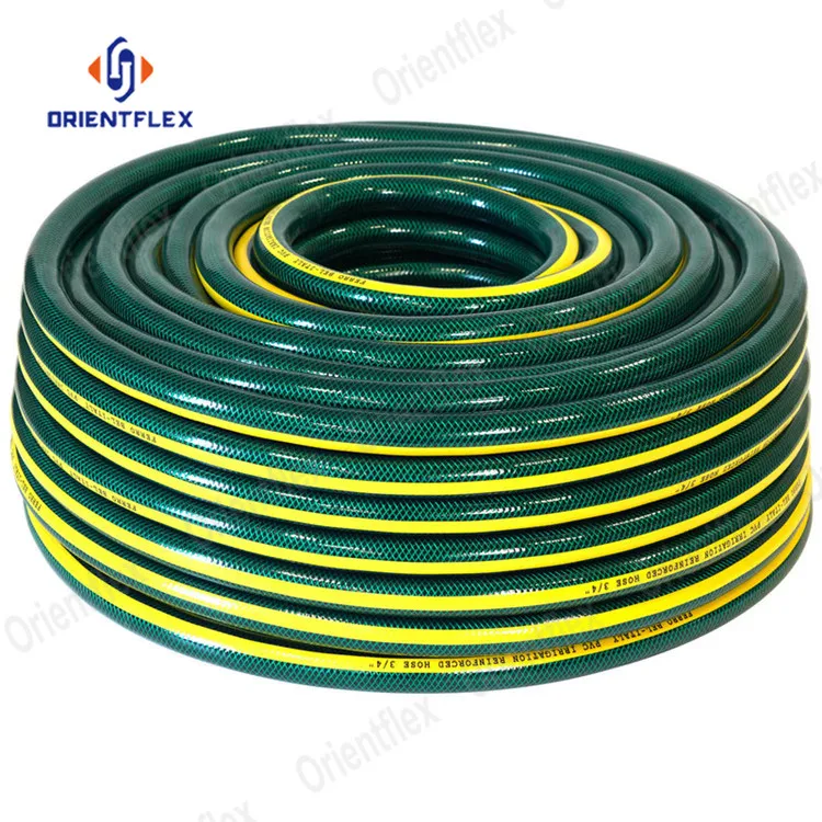 Green Outdoor Flexible Food Grade Light Thin Short Lightweight Drinking Water Safe PVC Garden Hose Pipe Set