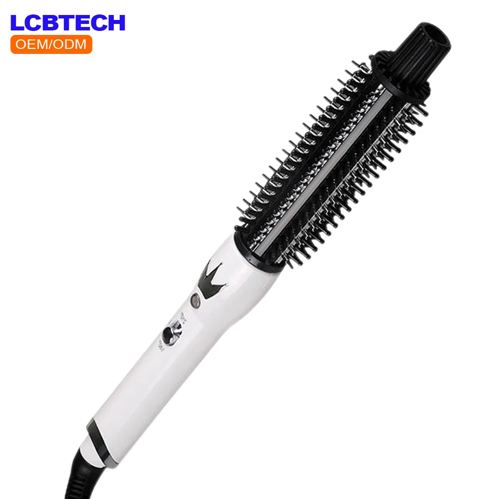 360 Degree Rotating Hair Curler Comb Automatic Curling Comb Auto Rotating Hair Curler Comb Professional Hairs Rollers Curling
