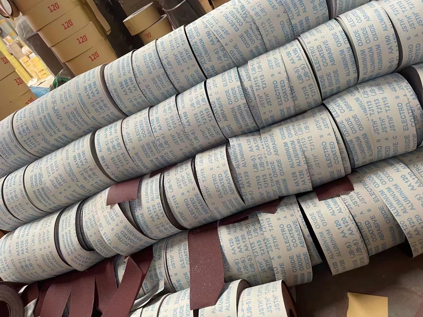 Glass Sanding Belt Jointing the Sanding Belts Polishing Aluminum Oxide Sanding Belts plastic Polish