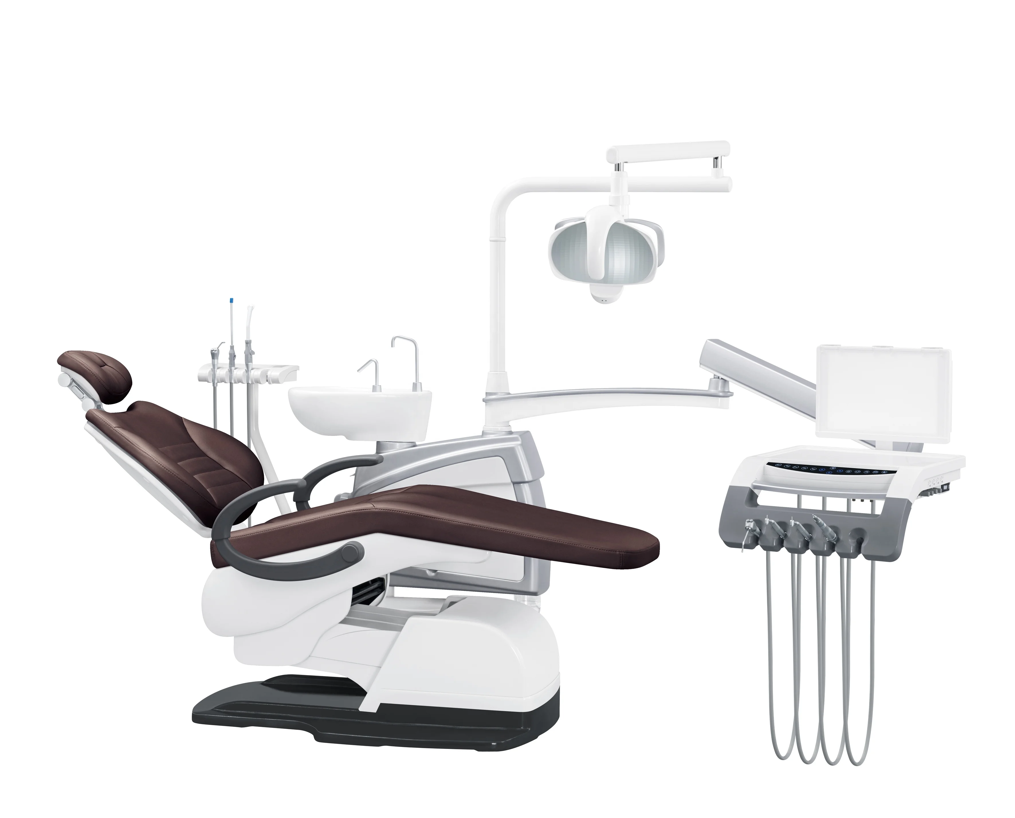 New design dental chair unit with aluminum base