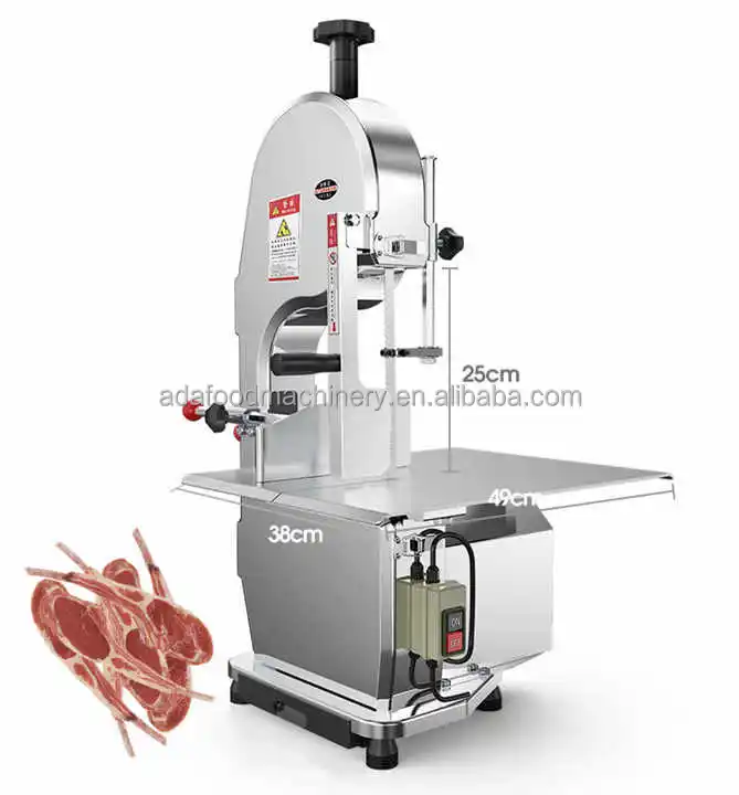 ADA Desktop commercial bone sawing machine / Frozen Meat Fish chicken meat cutting machine