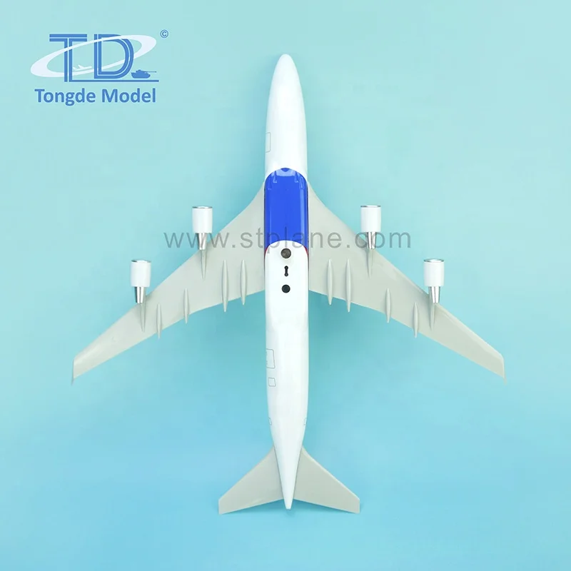 B747-400 модель самолета из смолы 1/200 35 см Meiya Airlines